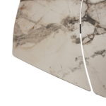 Chara White Extendable Table 130/190x95 - Image 7