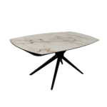 Chara White Extendable Table 130/190x95 - Image 4