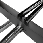 Cross Black Extendable Table 180/220/260x98 - Image 9