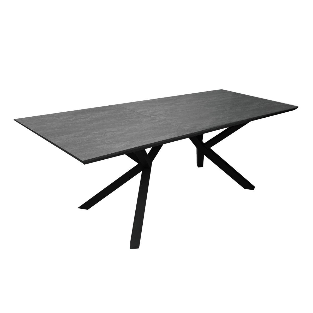 Masa Extensibilă Aiza Black 160/220*85 - imagine 3