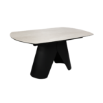 Masa Extensibilă Filo Grey 1500/2200*98 Descoperiți masa extensibilă Filo – un echilibru perfect între eleganță și funcționalitate. Cu un mecanism de extensie prin rotire, blatul din ceramică și suportul din sticlă securizată, oferă rezistență și un design sofisticat. Ideală pentru orice ocazie, se extinde rapid de la 150 cm la 220 cm, adaptându-se nevoilor tale.