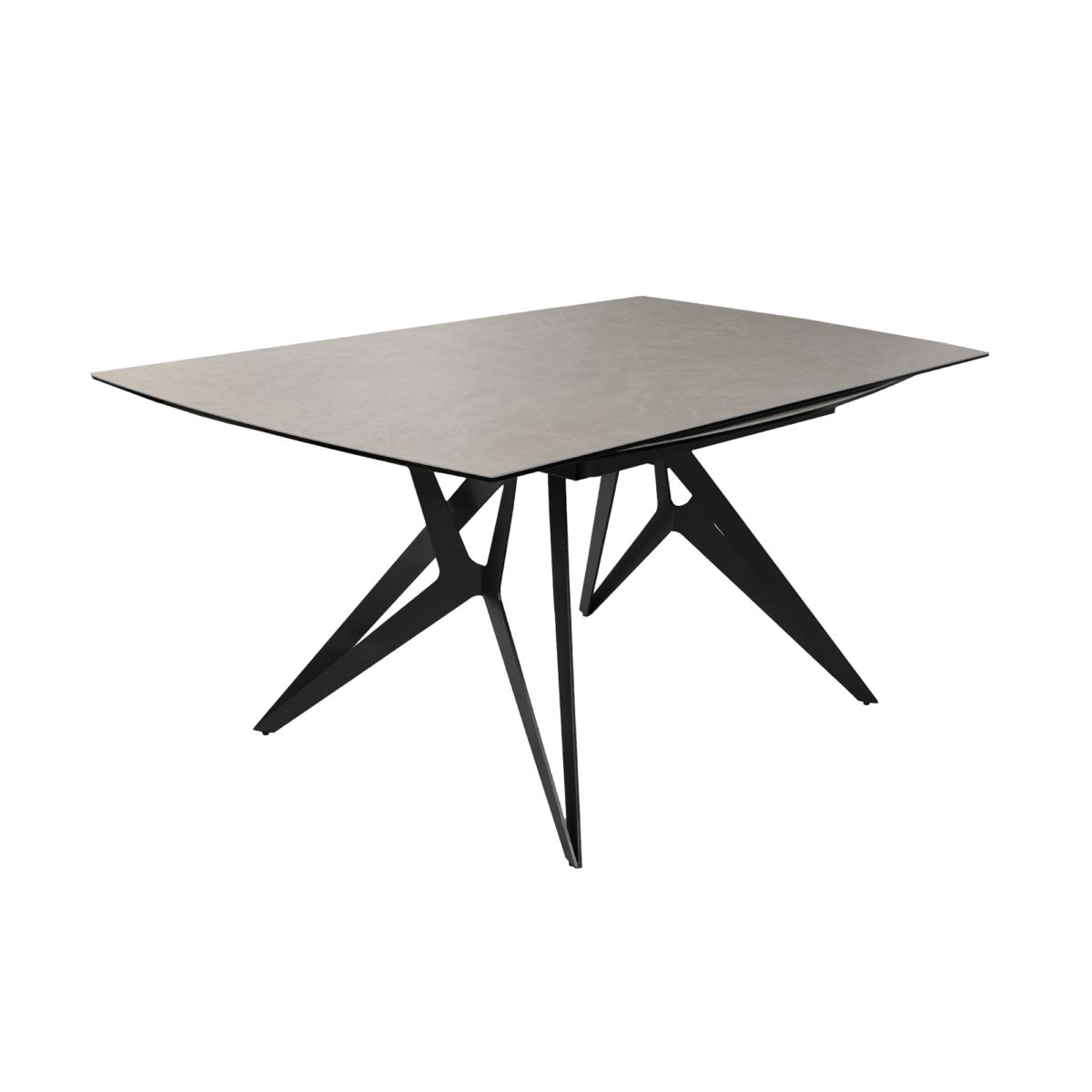 Fabio Grey Extensible Table 160×90 Discover the Fabio Table 160x90, an elegant and practical choice for any modern interior. Featuring a heat-resistant ceramic top and tempered glass, with side extensions for flexibility. Its modern design and premium materials make it ideal for everyday use or special occasions!