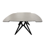 Fabio Grey Extensible Table 160x90 - Image 3