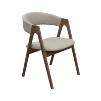 Стул Rustic Beige+Wood Legs Откройте для себя кресло Rustic – прочный и элегантный выбор, выполненный из ясеневого дерева. С удобным сиденьем и спинкой, обитыми тканью, это кресло идеально подходит для любого интерьера, обеспечивая стабильность и долговечность. Отлично подходит как для домашнего, так и для коммерческого использования!