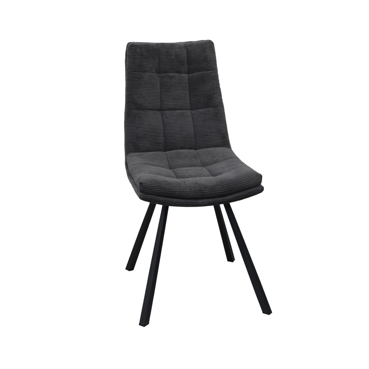 Scaun Zenia Velvet Dark Grey - Image 2