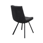 Scaun Zenia Velvet Dark Grey - Image 3
