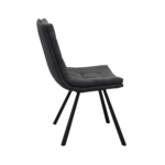 Scaun Zenia Velvet Dark Grey - Image 4