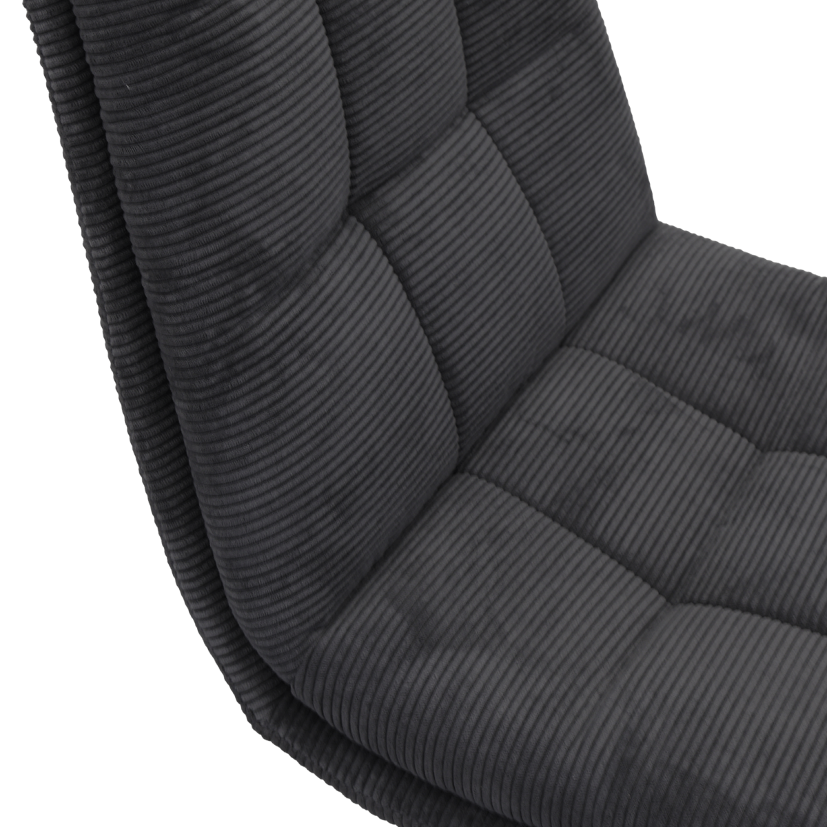 Scaun Zenia Velvet Dark Grey - Image 5