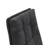 Scaun Zenia Velvet Dark Grey - Image 6