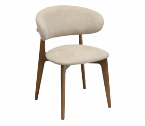 Scaun Roses Mustang Krem+Oak Legs Descoperiți scaunul Roses – combinația perfectă între eleganță și confort. Realizat din lemn de fag și tapițat cu stofă fină, oferă susținere optimă și un design rafinat. Ideal pentru dininguri moderne sau clasice, adaugă stil fiecărui interior.