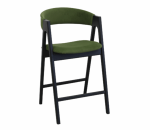 Scaun Bar Rustic Descoperiți scaunul Rustic Bar – un echilibru perfect între stil și confort. Fabricat din lemn masiv de frasin și tapițat cu stofă de calitate, oferă susținere ergonomică și durabilitate. Ideal pentru baruri sau insule de bucătărie.